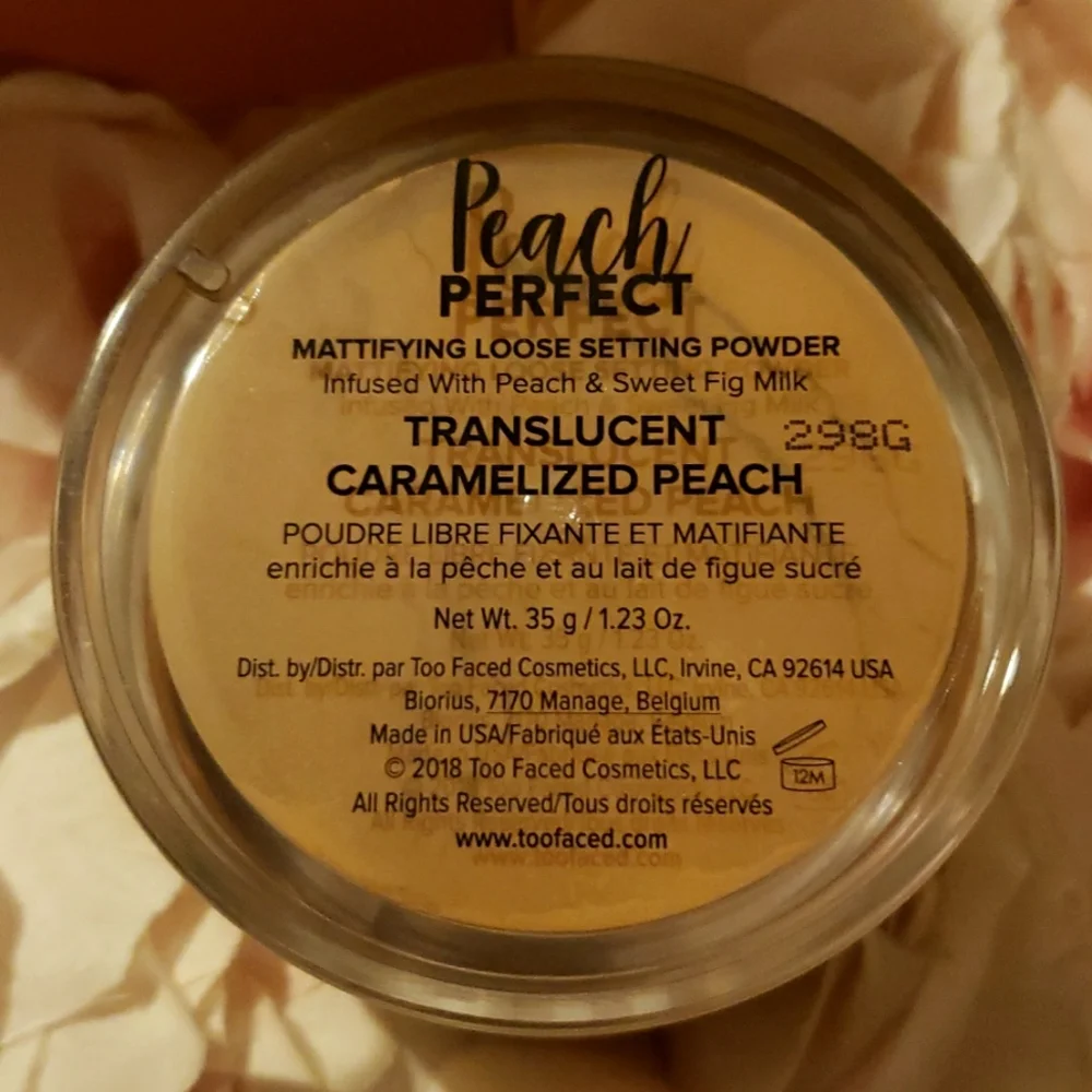 ❇️🧚‍♀️Too Faced DISCONTINUED Carmelized Peach 🍑 Perfect Powder NWT